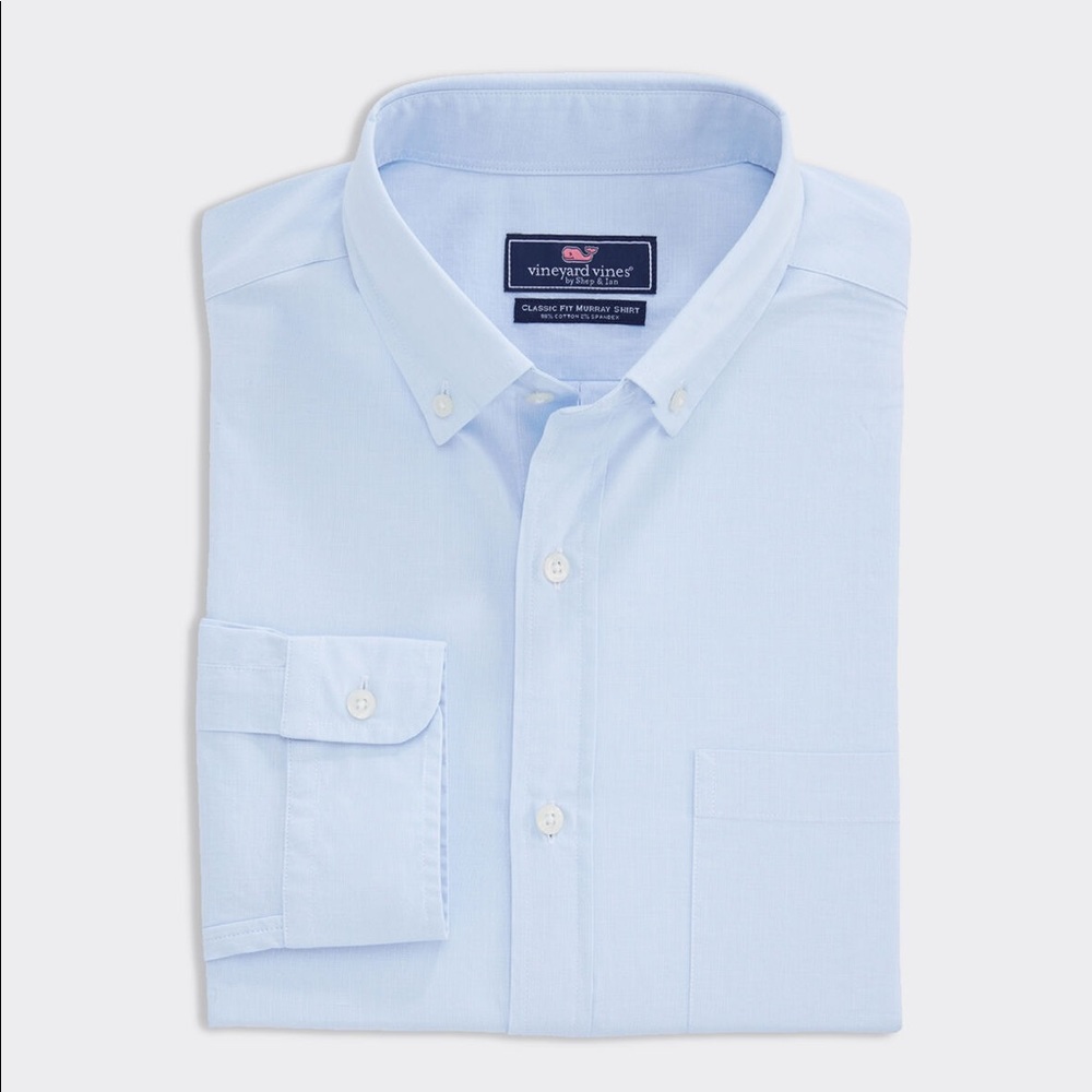 Vineyard Vines Light Blue button down shirt